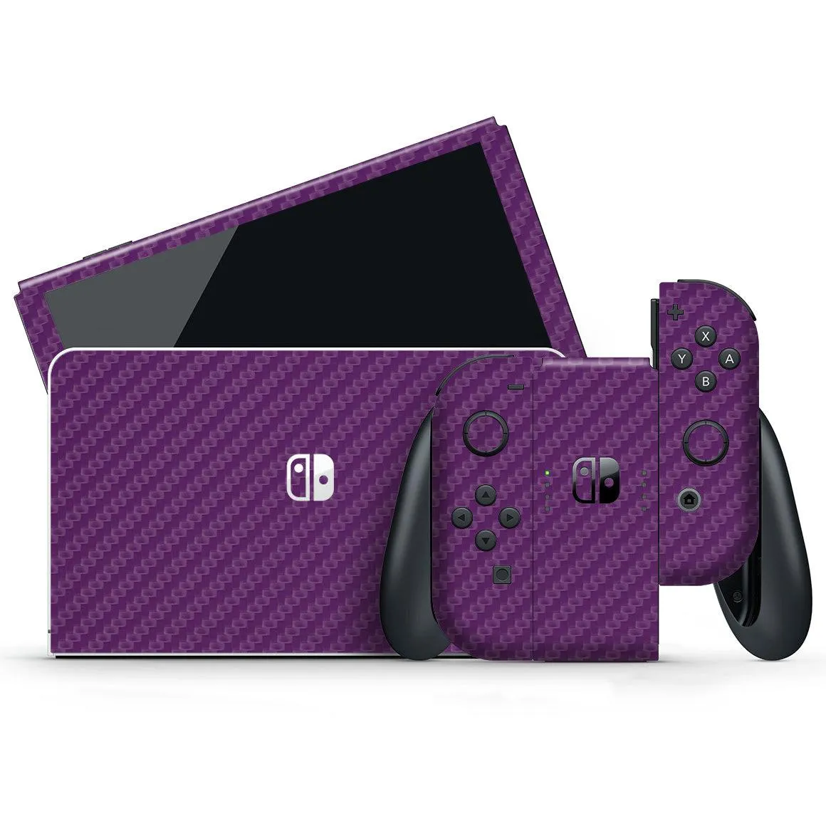 Nintendo Switch OLED Carbon Series Skins