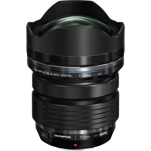 Olympus OM-D E-M1 Mark III Mirrorless Digital Camera with M.Zuiko 7-14mm, 40-150mm, and 300mm PRO Lenses Kit