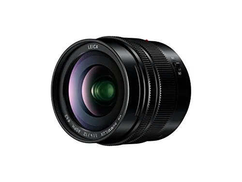Panasonic H-X012E 12 mm Micro Four Thirds Single Focal Lumix G Lens