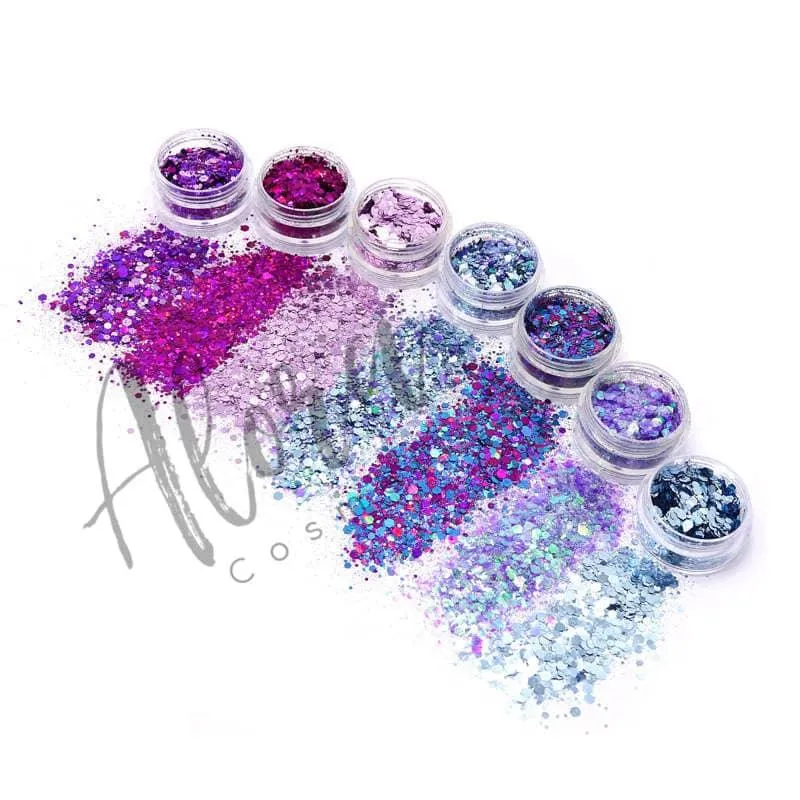 Purple Glitter Tower