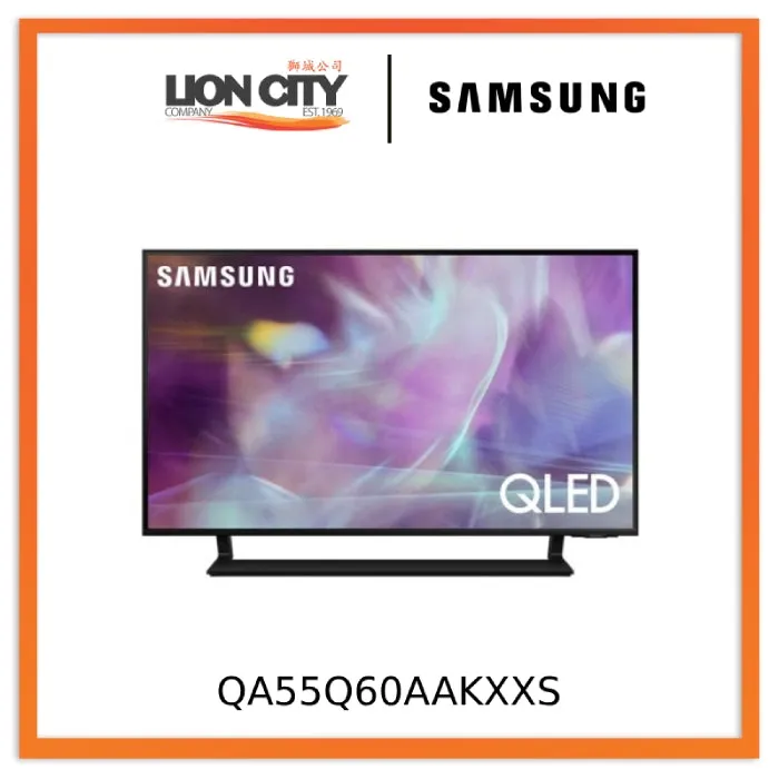 Samsung QA55Q60AAKXXSS 55-inch QLED 4K Smart TV