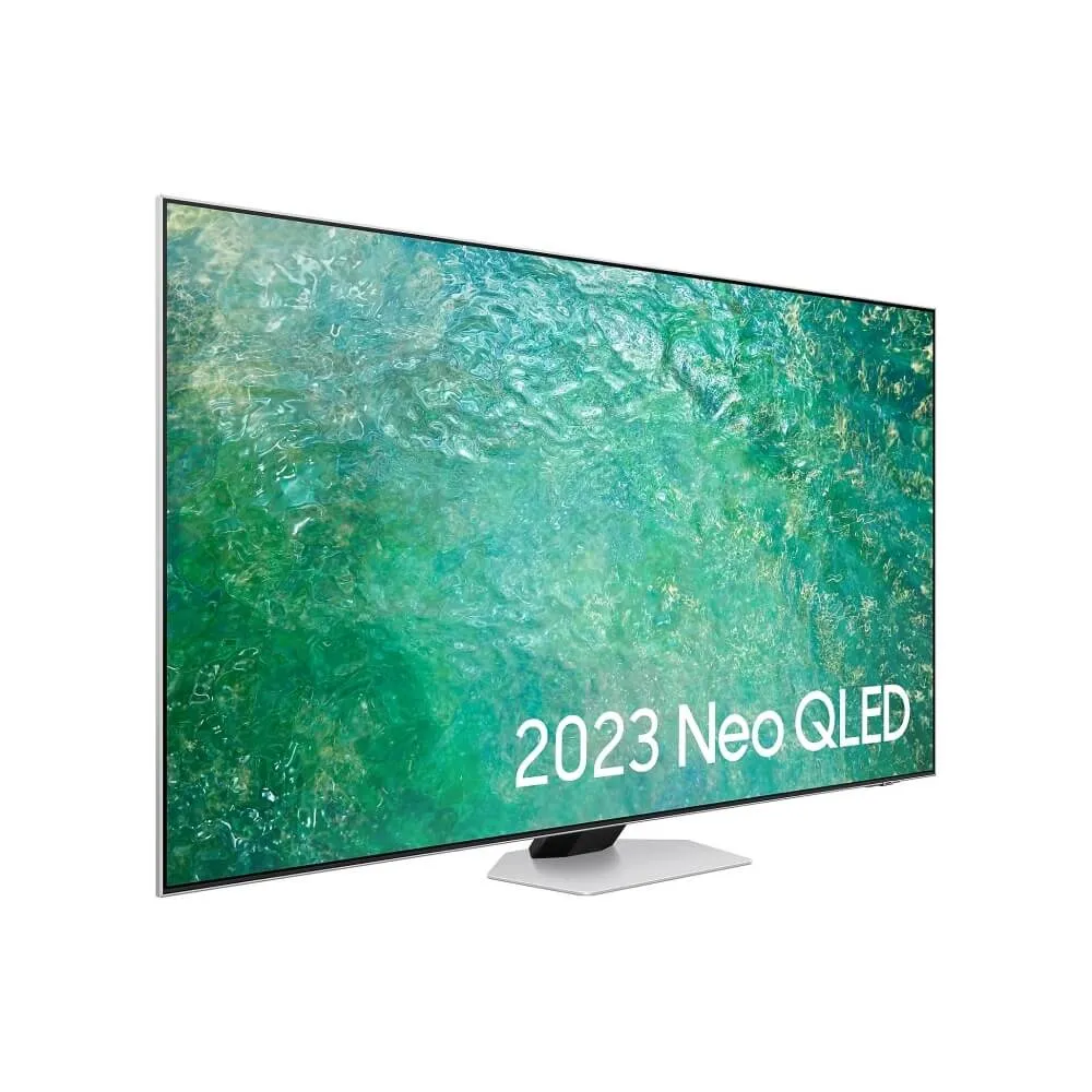 Samsung QE65QN85C(2023) Neo QLED HDR 1500 4K Ultra HD Smart TV, 65 inch with TVPlus/Freesat HD & Dolby Atmos, Silver