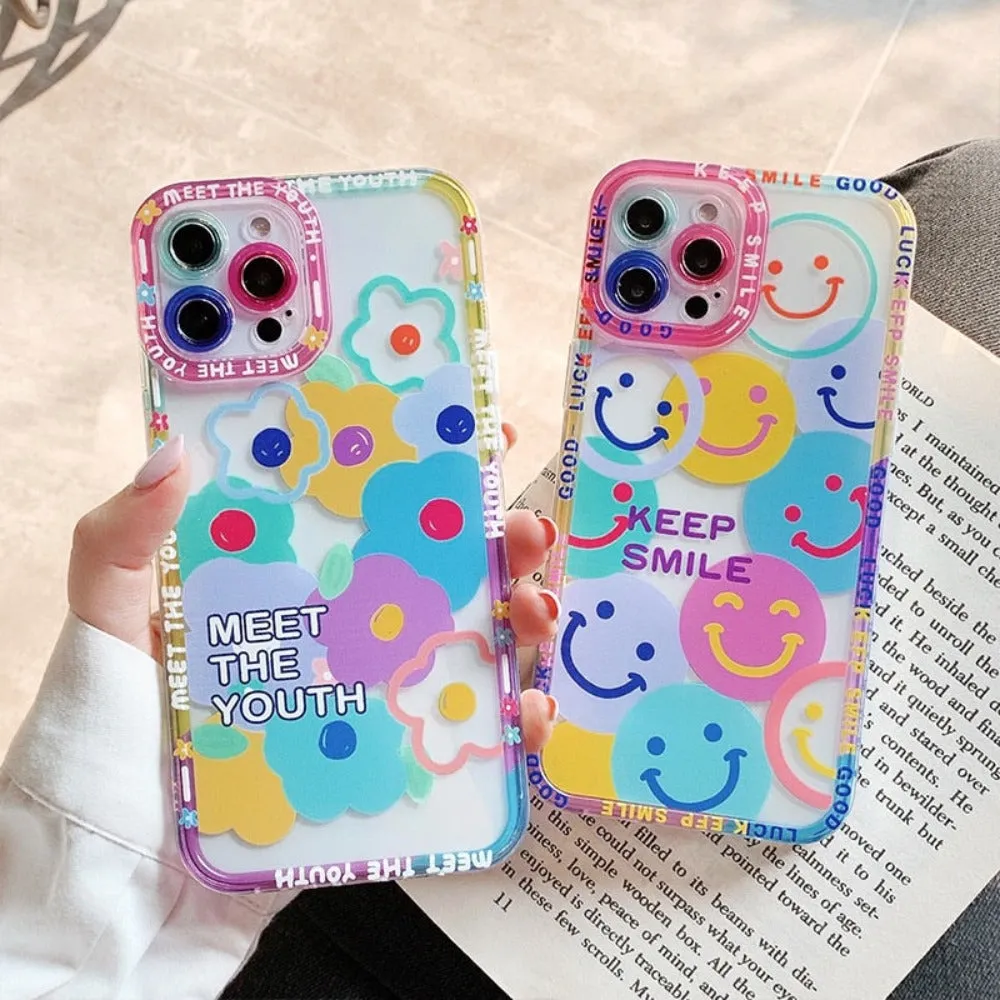 Smiley Face Theme Case for iPhone