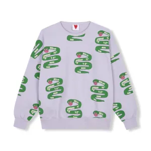 Snake all over Sweatshirt