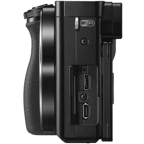 Sony Alpha a6000 Mirrorless Digital Camera with 16-50mm Power Zoom Lens 64GB Accessory Kit
