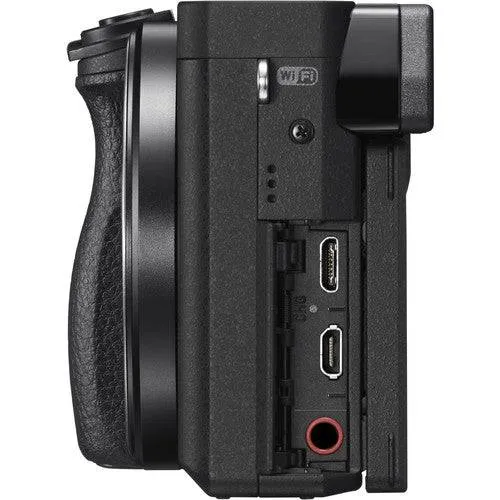 Sony Alpha a6300 Mirrorless w/ 16-50mm Lens &amp; Sony E 55-210mm   Sony OEM Bundle