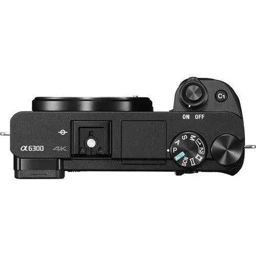 Sony Alpha a6300 Mirrorless w/ 16-50mm Lens &amp; Sony E 55-210mm   Sony OEM Bundle