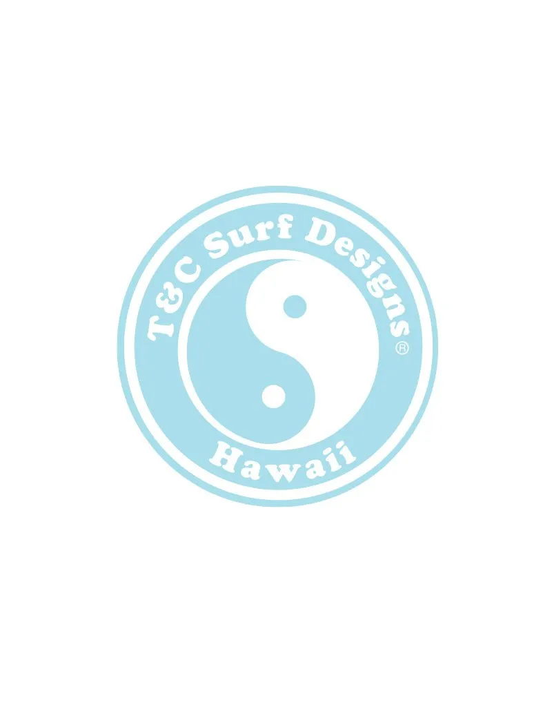 T&C Surf 6" Standard Logo Sticker