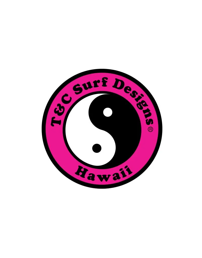 T&C Surf 6" Standard Logo Sticker