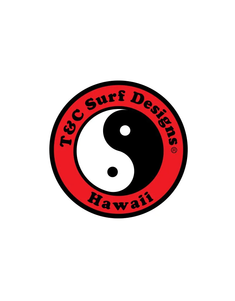 T&C Surf 6" Standard Logo Sticker