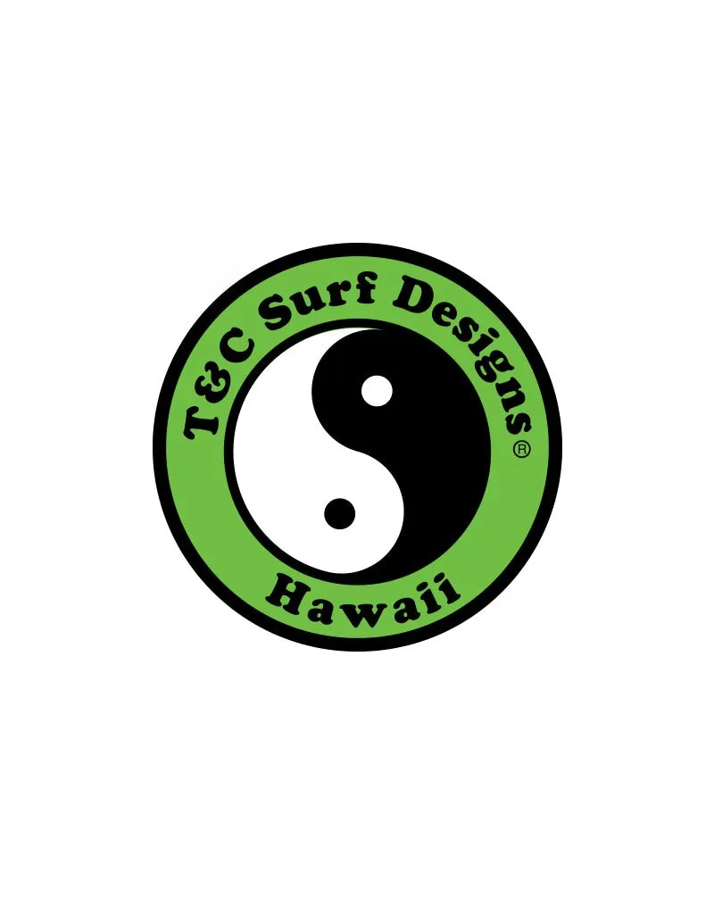 T&C Surf 6" Standard Logo Sticker