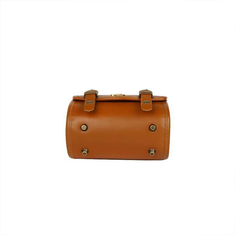 Tan Brown Melten Classic Mirrorless Leather Camera Case - Harper