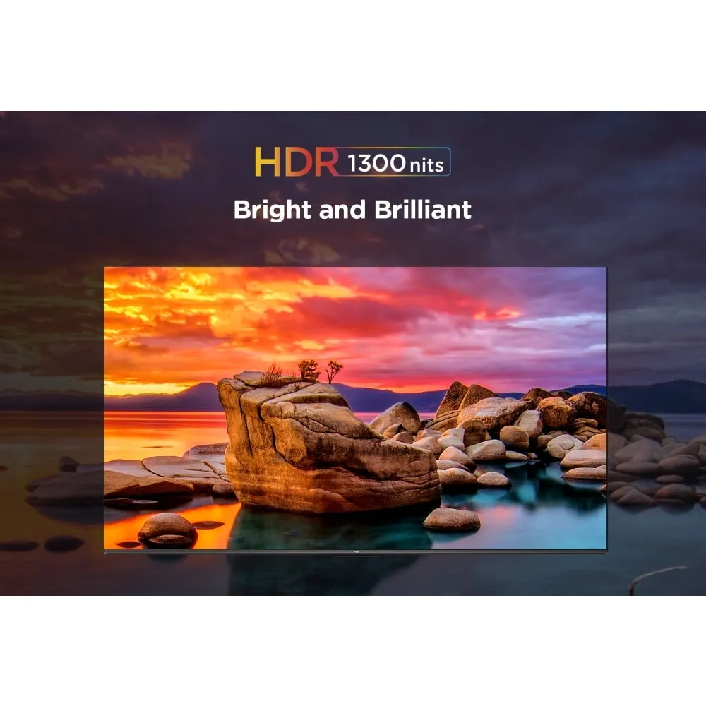 TCL 65C805K 65 Inch C805K 4K UHD HDR QLED Mini LED Smart Google TV 2024