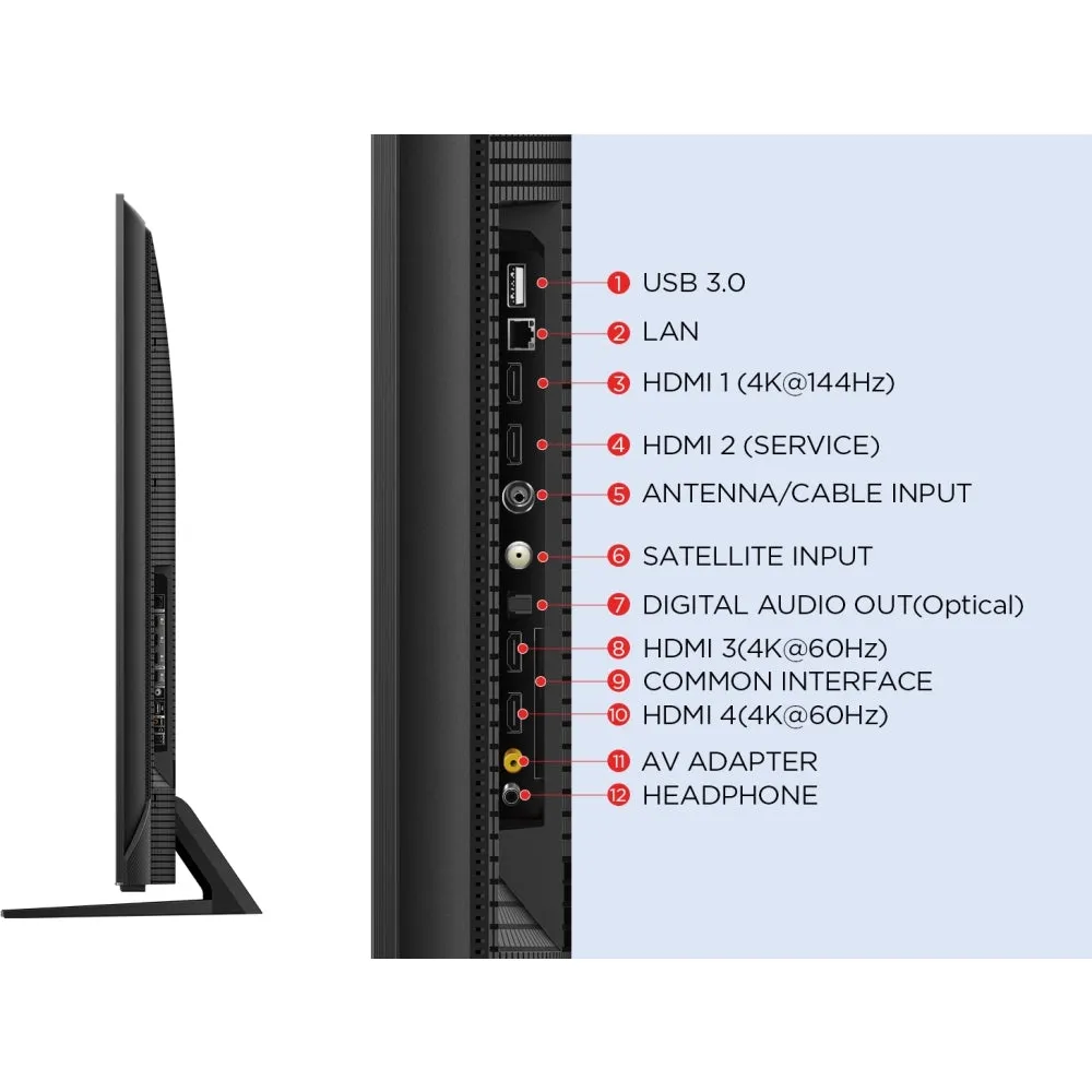TCL 65C805K 65 Inch C805K 4K UHD HDR QLED Mini LED Smart Google TV 2024