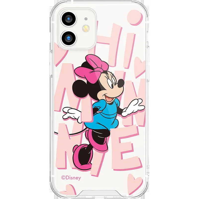 UKA Disney Shockproof Air Cushion TPU PC Clear Back Case Cover
