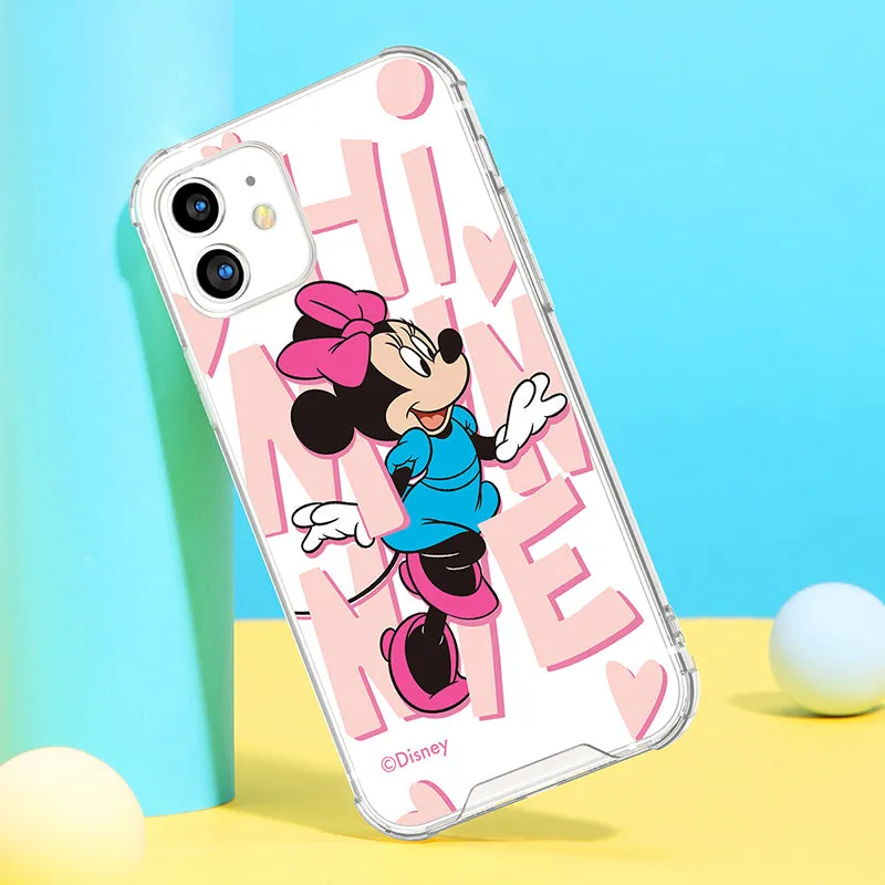 UKA Disney Shockproof Air Cushion TPU PC Clear Back Case Cover
