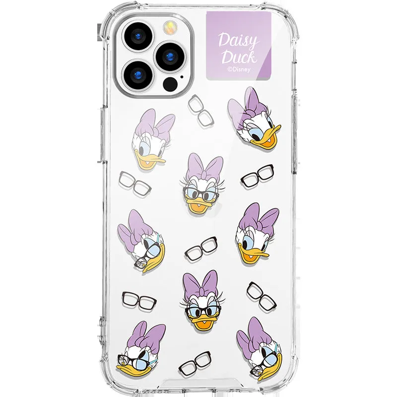 UKA Disney Shockproof Air Cushion TPU PC Clear Back Case Cover