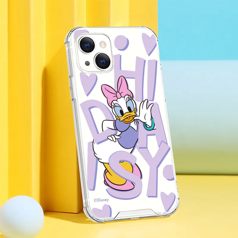 UKA Disney Shockproof Air Cushion TPU PC Clear Back Case Cover