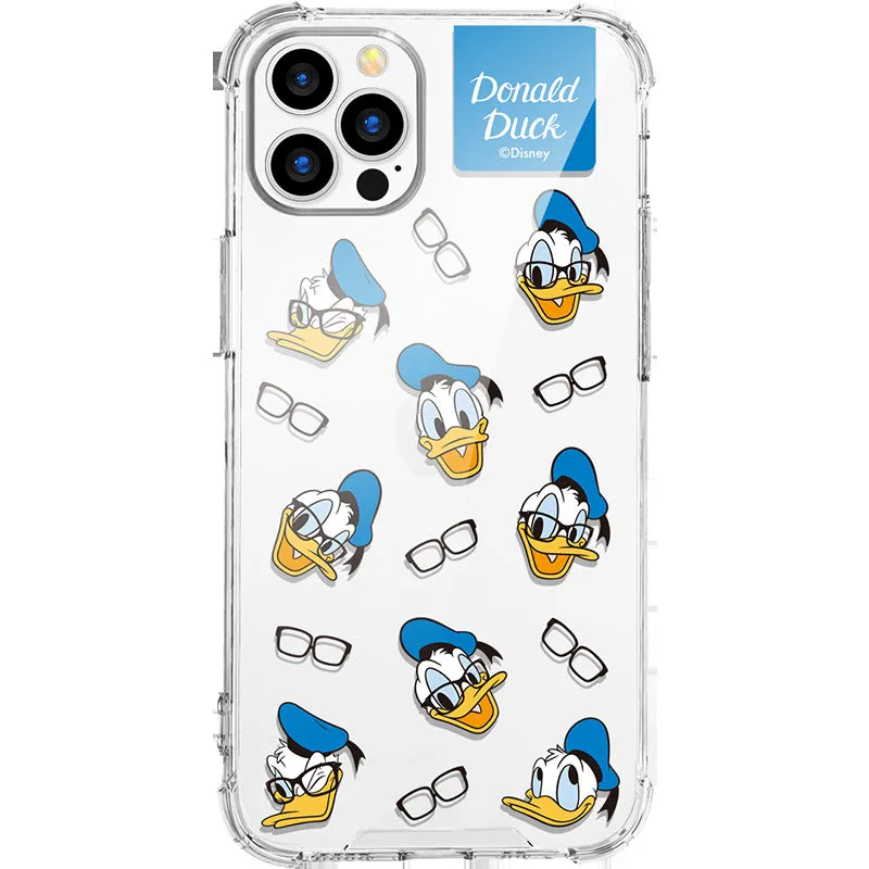 UKA Disney Shockproof Air Cushion TPU PC Clear Back Case Cover