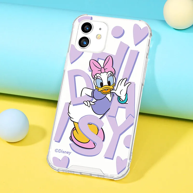 UKA Disney Shockproof Air Cushion TPU PC Clear Back Case Cover