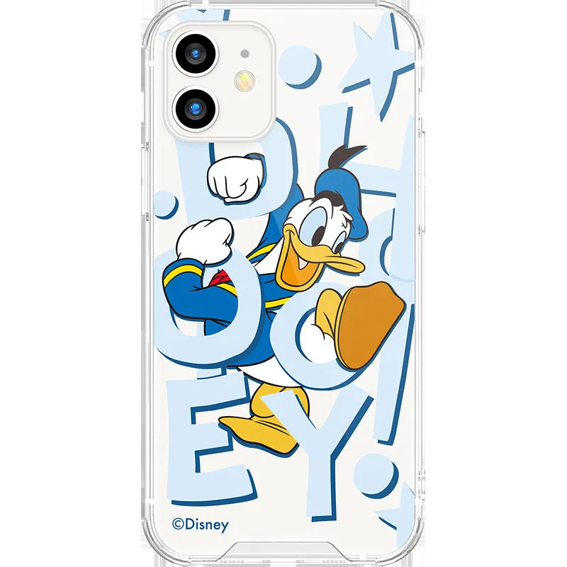 UKA Disney Shockproof Air Cushion TPU PC Clear Back Case Cover