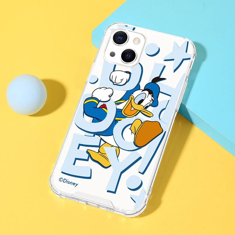 UKA Disney Shockproof Air Cushion TPU PC Clear Back Case Cover