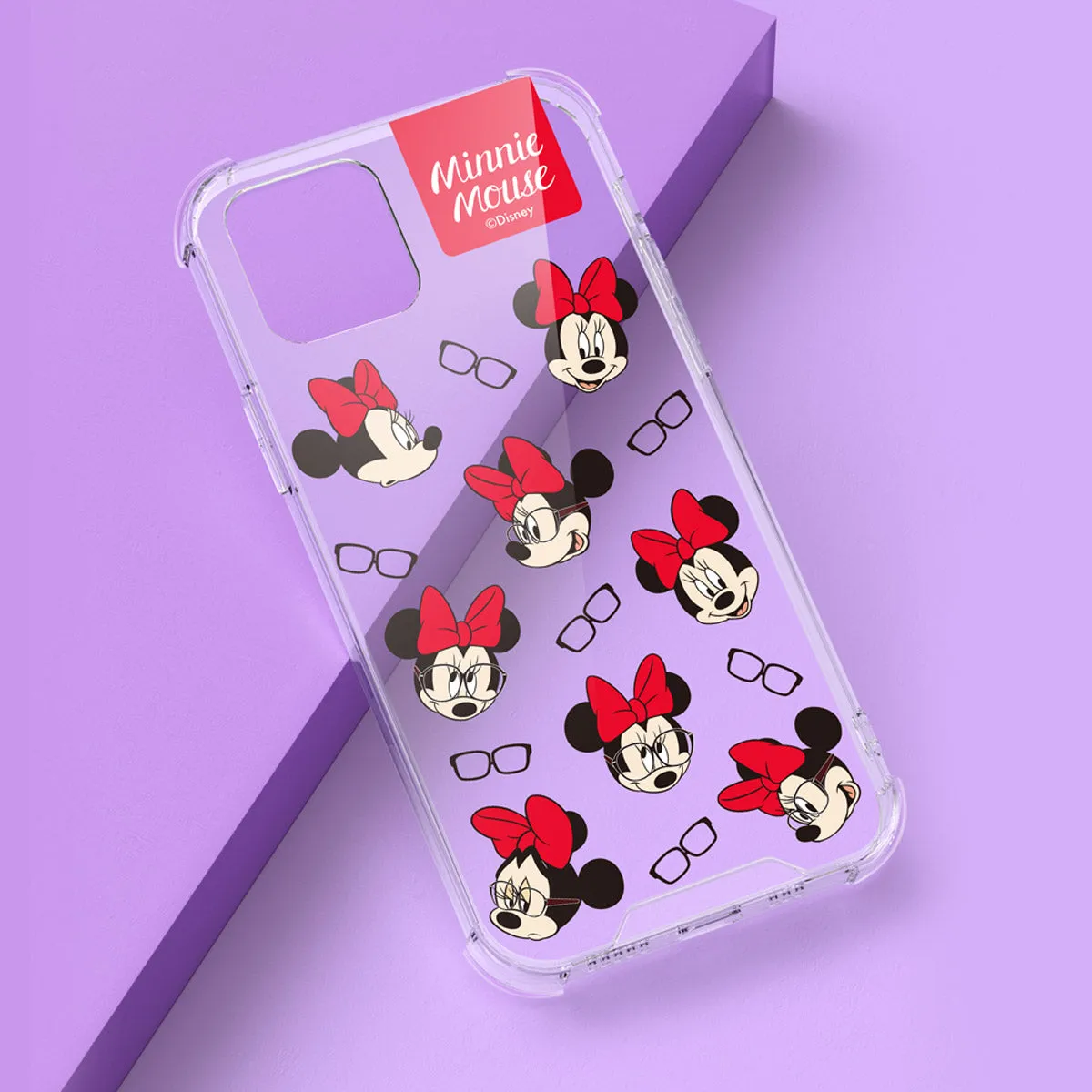 UKA Disney Shockproof Air Cushion TPU PC Clear Back Case Cover