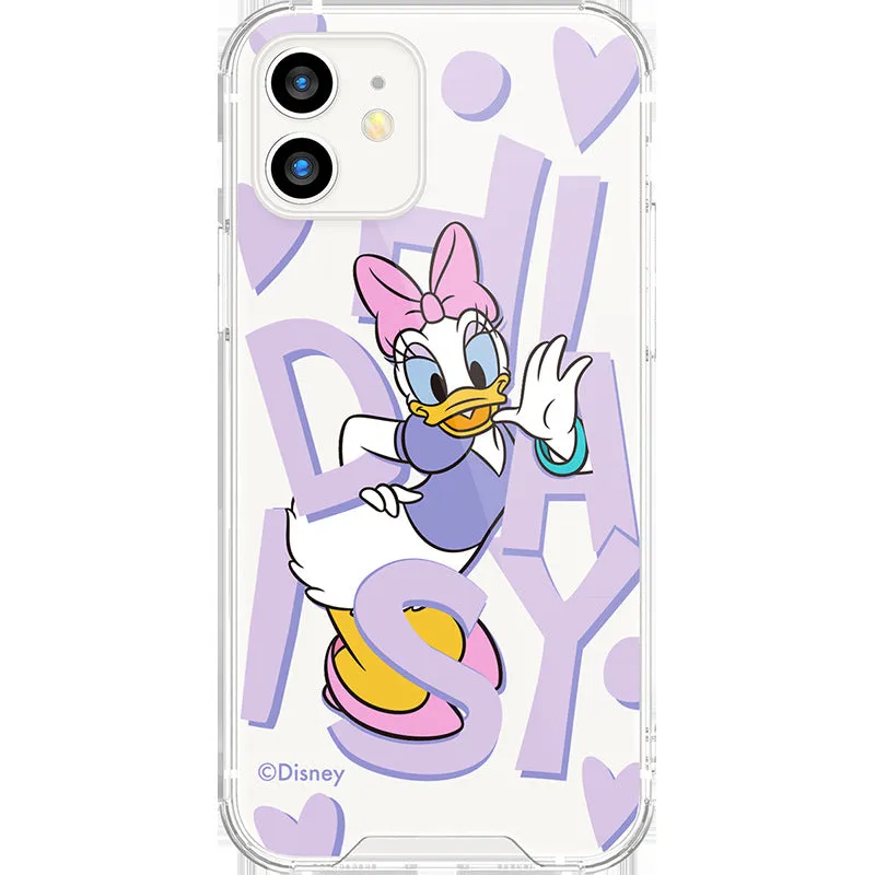 UKA Disney Shockproof Air Cushion TPU PC Clear Back Case Cover