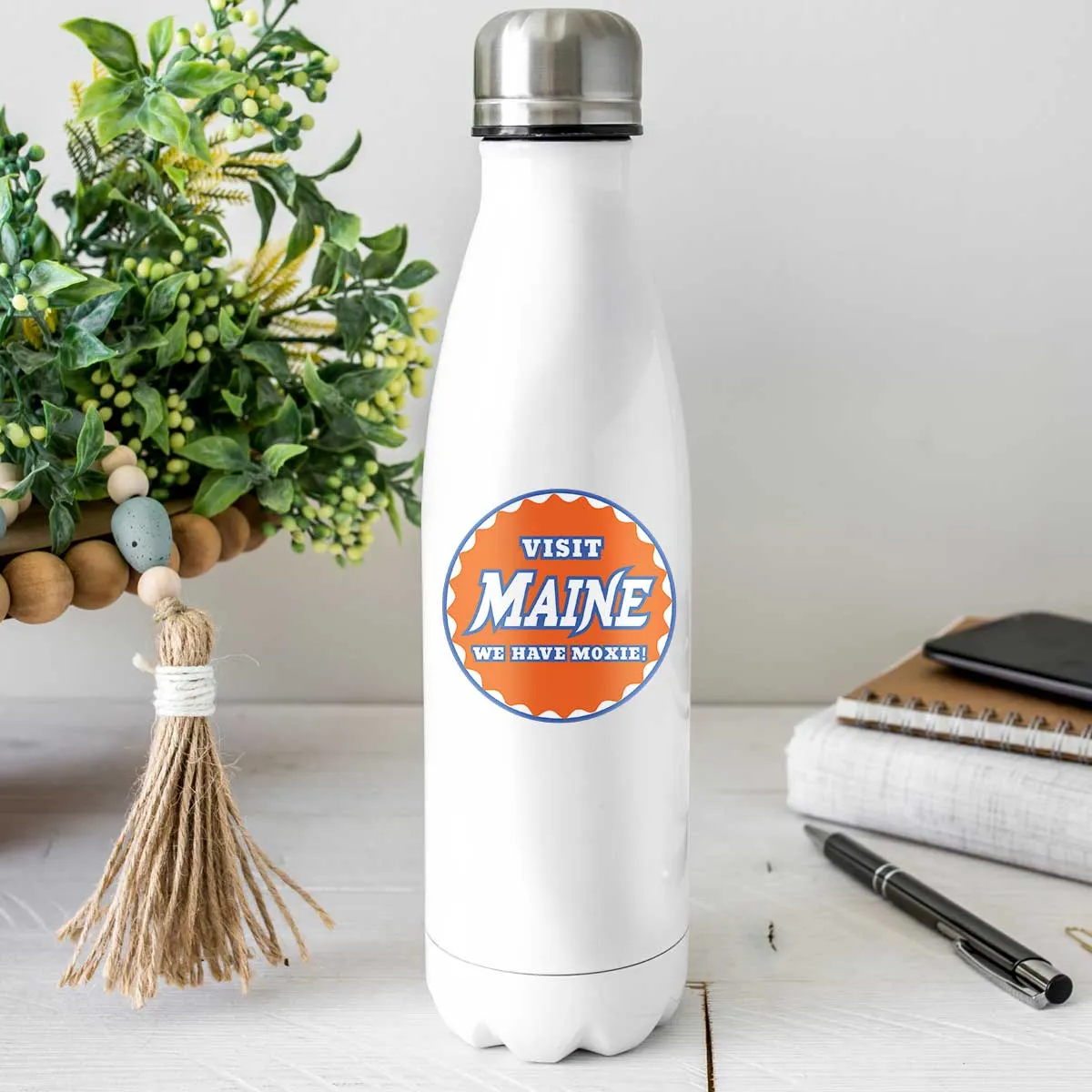 Visit Maine Moxie State Pride Mini Vinyl Sticker