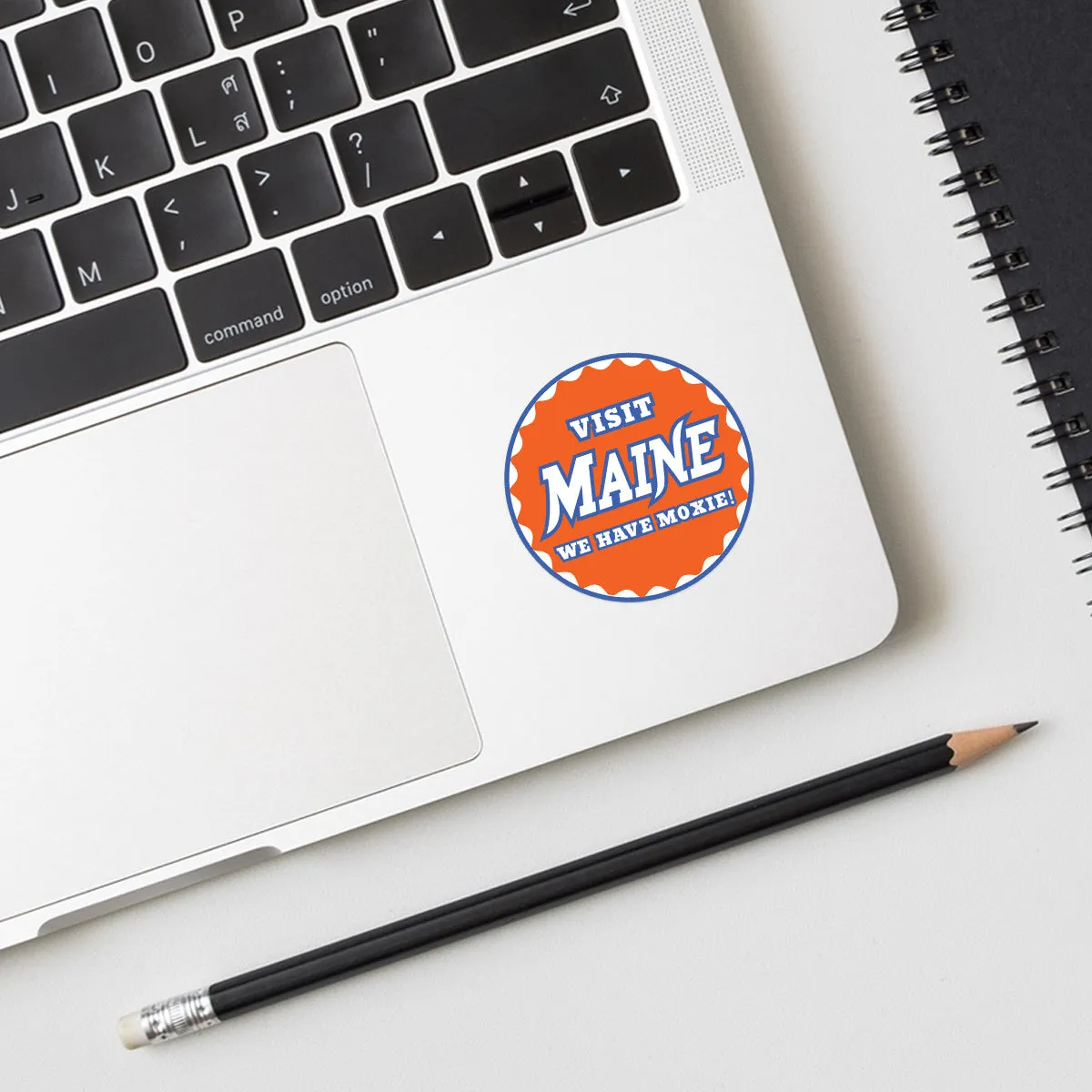 Visit Maine Moxie State Pride Mini Vinyl Sticker