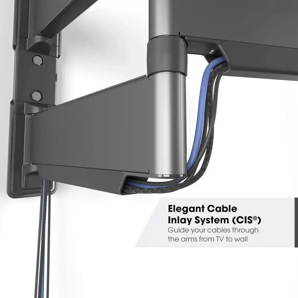 Vogel TVM5645B Full Motion TV Wall Mount for 40" - 77" TVs Max 45 Kg - Black